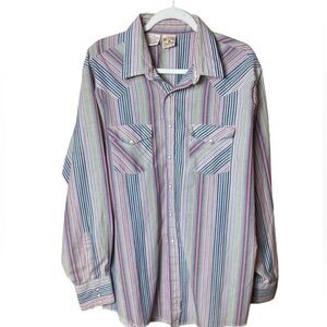 Vintage XXLT Western Pearl Snap.